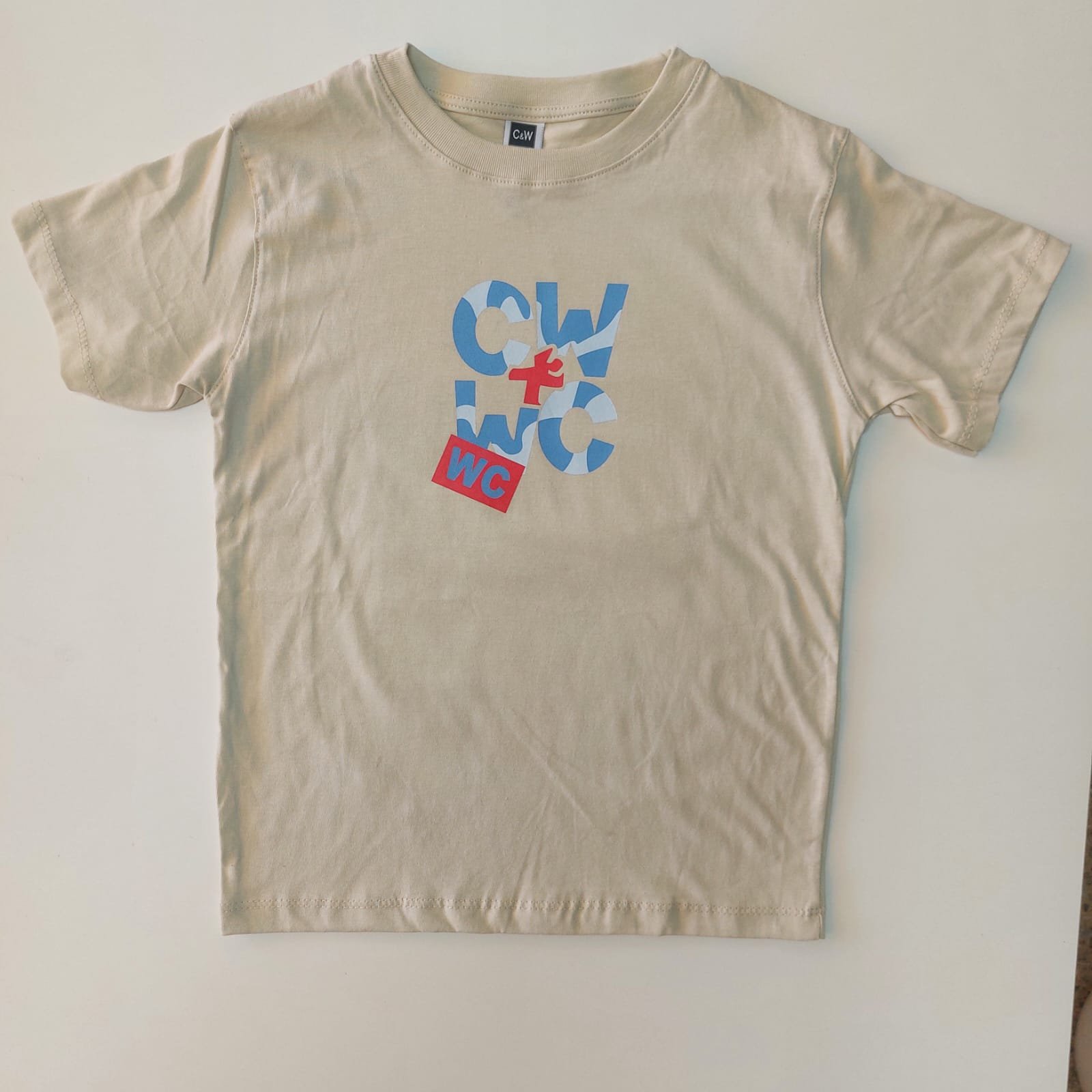 Remera Infantil Beige Skate “Only Rad Days”