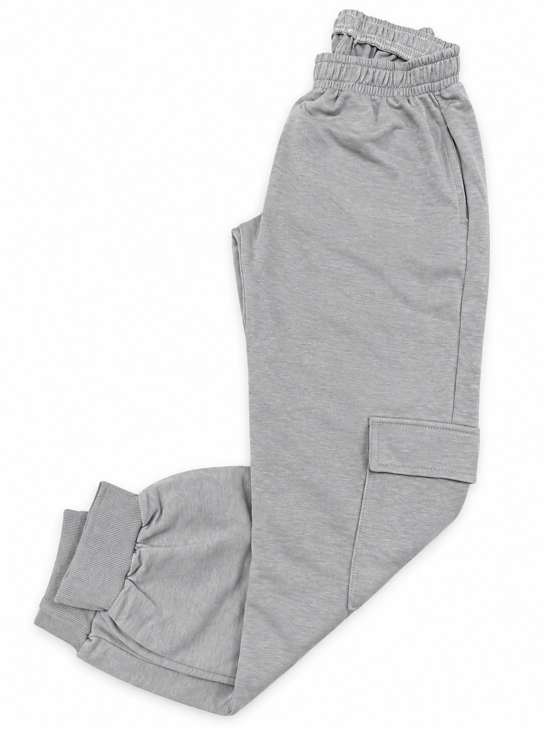 Pantalón Cargo de Algodón con Cintura Elastizada