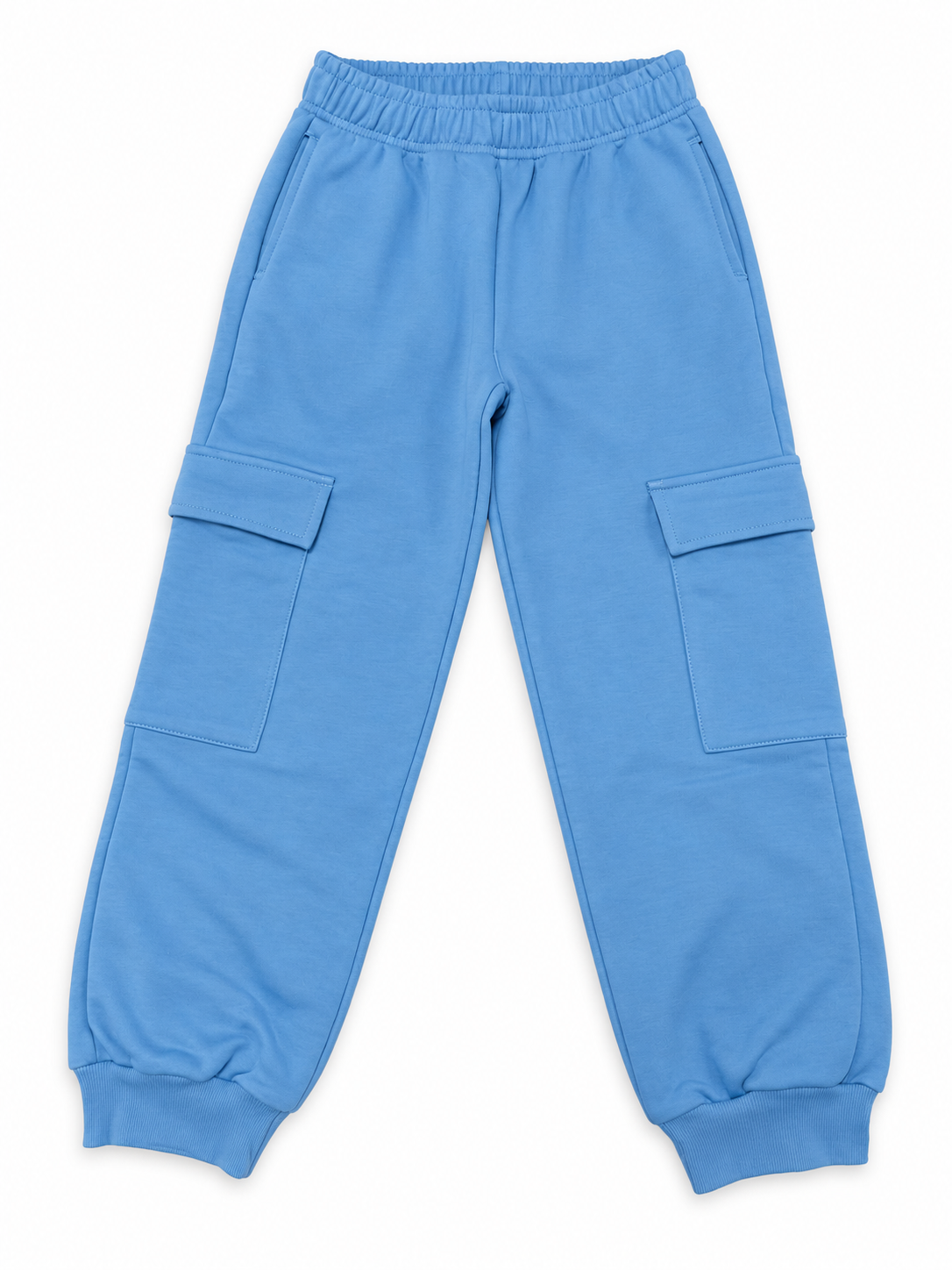 Pantalón Cargo Básico Azul Cielo
