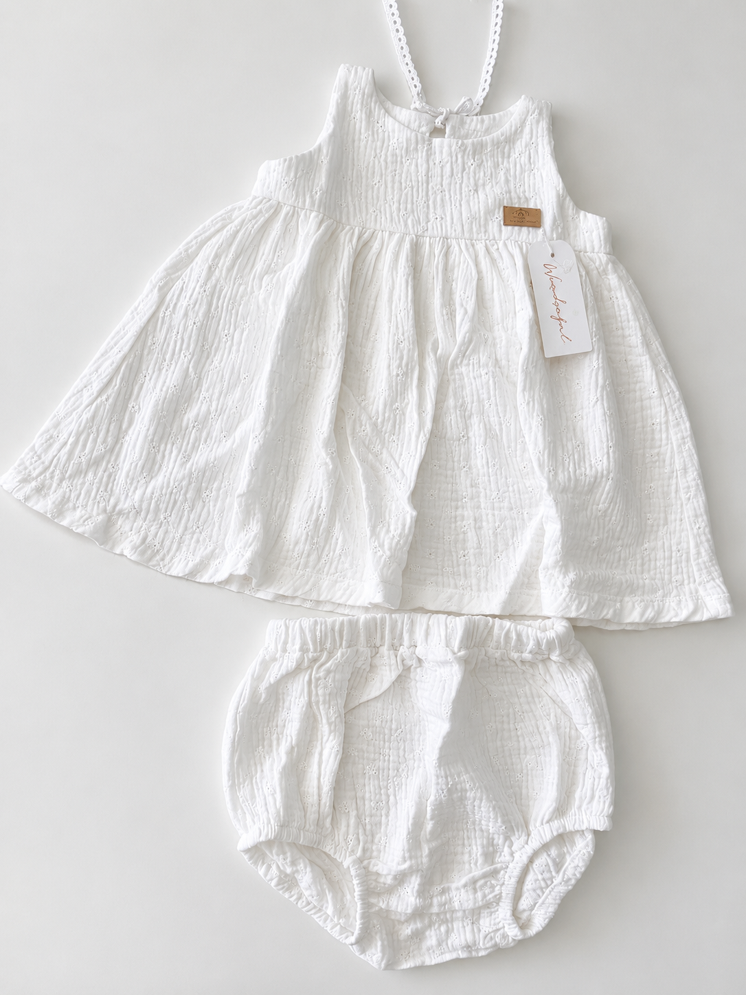 Conjunto Bebé Broderie Blanco