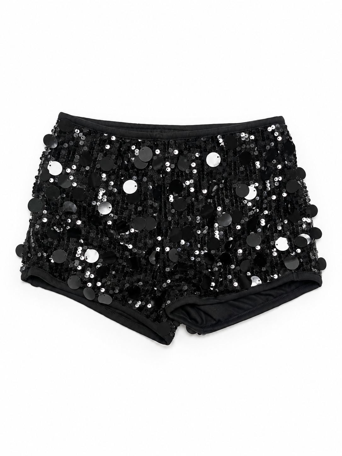 Short Negro de Lentejuelas