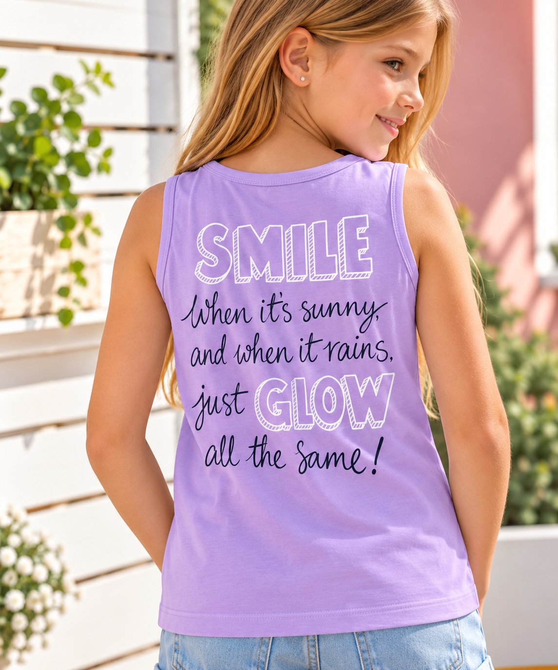 Musculosa Infantil “Sonrisa Soleada”