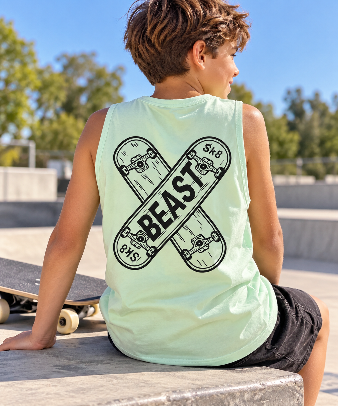 Musculosa Skate Beast Unisex