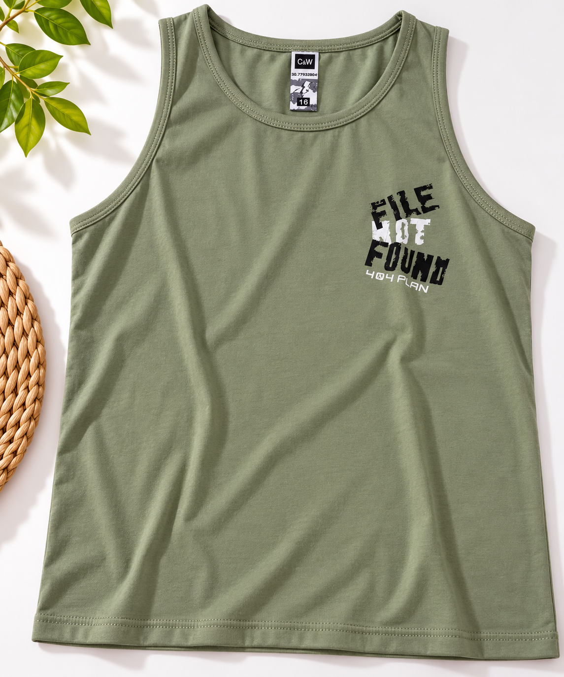 Musculosa Infantil Estampa Fun