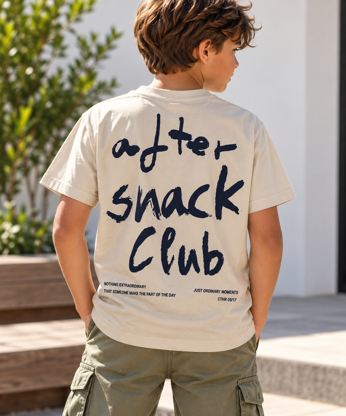 Remera Infantil “After Snack Club”