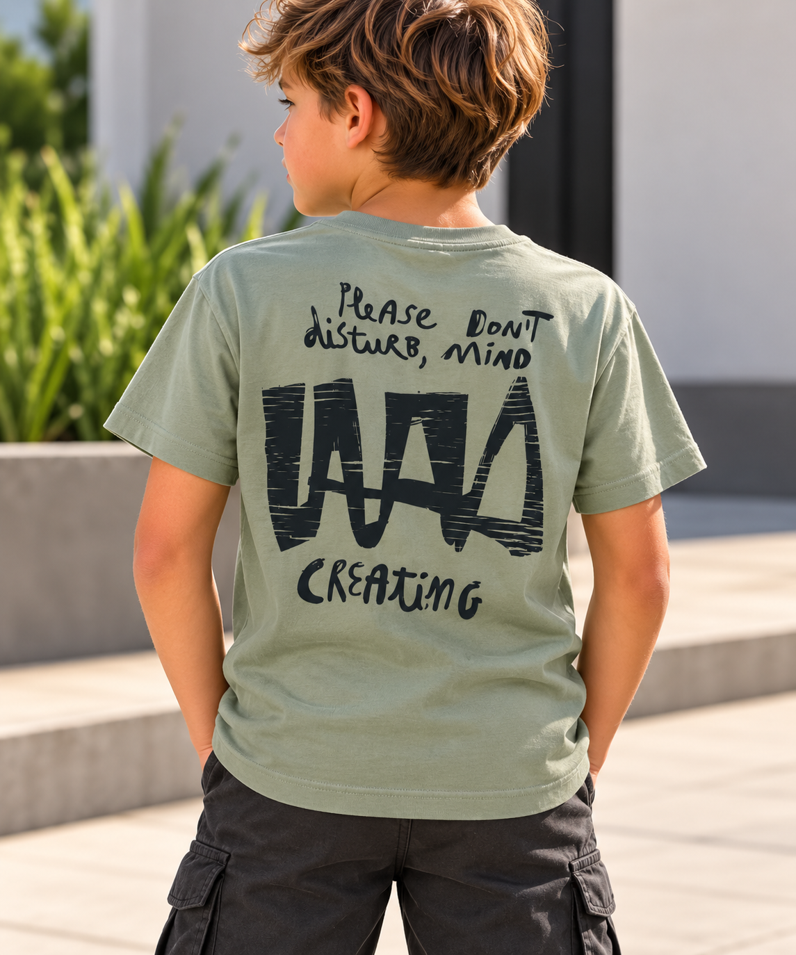 Remera Infantil “Creativa” – Estampa Urbana