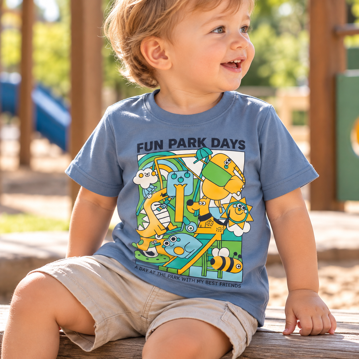 Remera Infantil “Fun Park Days”