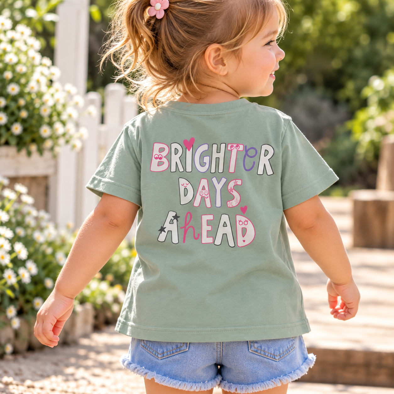 Remera Infantil “Brighter Days”